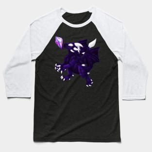 GemBabs: Elemental Dragon (Shadow) Baseball T-Shirt